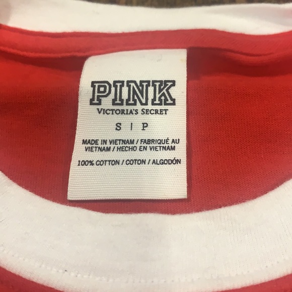 ☀️ 3 for $30 NWOT PINK Christmas shirt sz small (oversized) - Picture 2 of 4